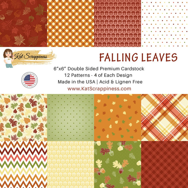 Falling Leaves 6x6 Paper Pad -