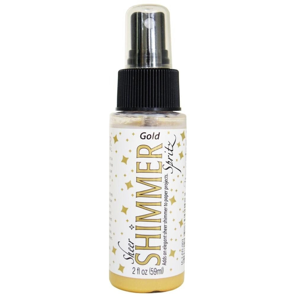 Gold Shimmer Spritz Spray 2oz