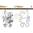 Happy Easter Bunny Coordinating Craft Die - New Release!