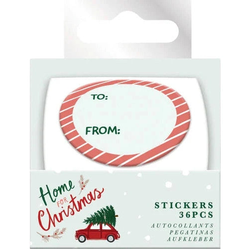 Home for Christmas Stickers