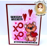 Quokka Love Stamp Set