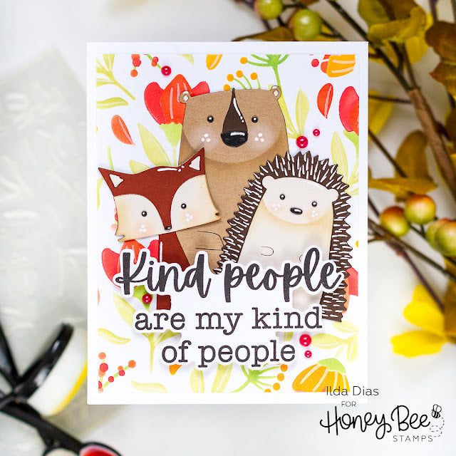 Kind People - 3x4 Stamp Set