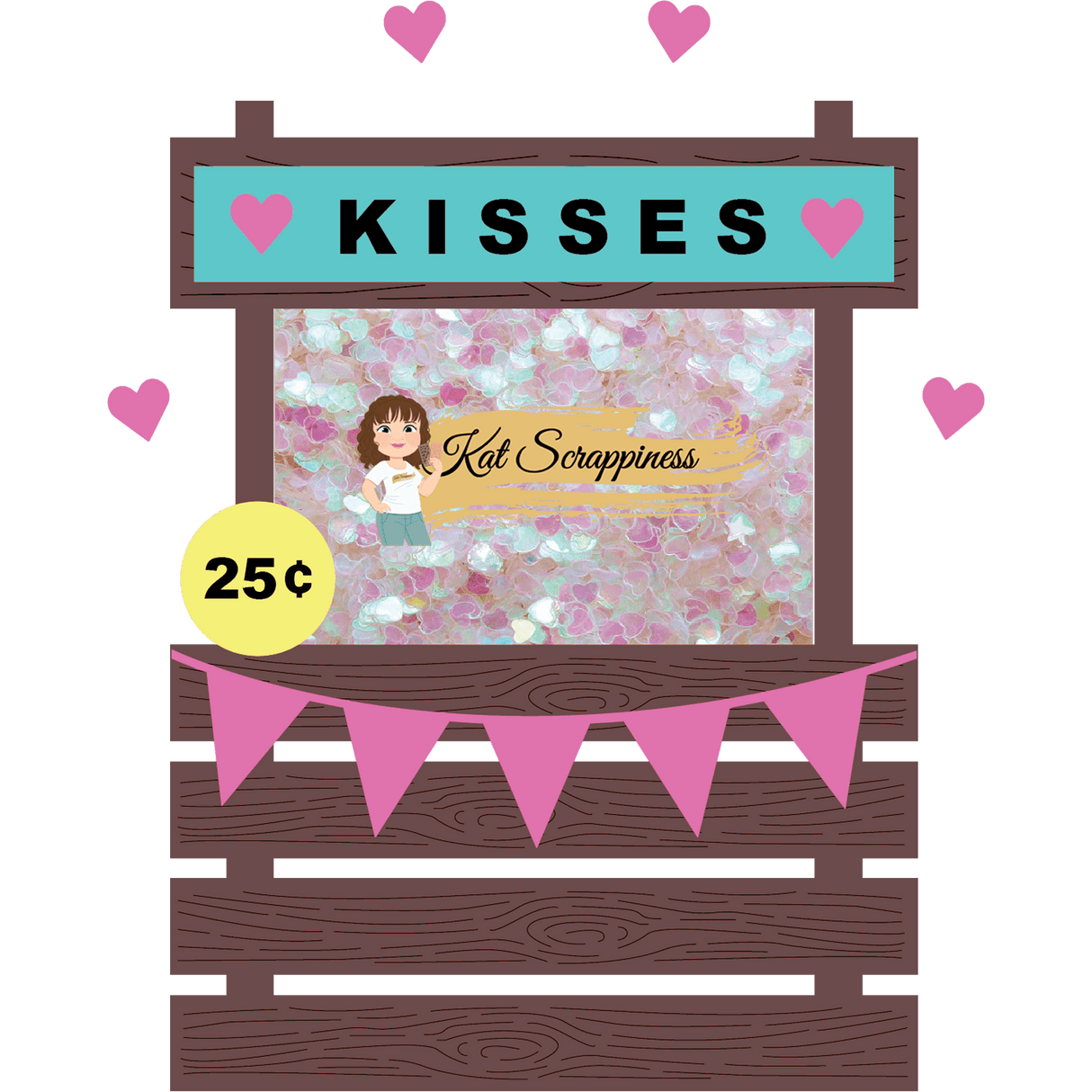 Kissing Booth Craft Dies