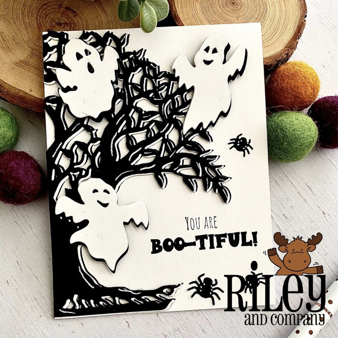 You are Boo-Tiful Cling Stamp by Riley & Co