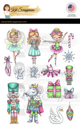 Nutcracker 6x8 Stamp Set - Holiday Release!