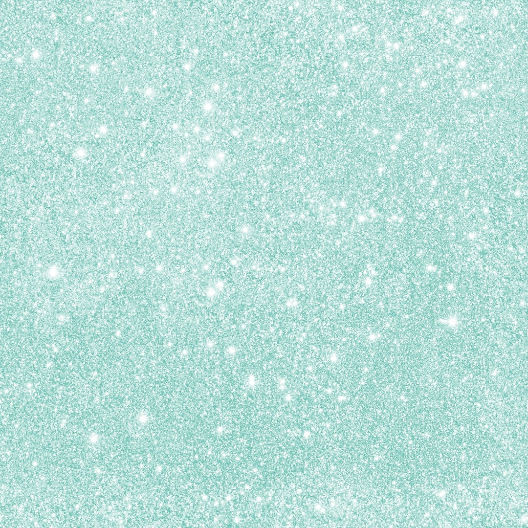 Teal Faux Glitter 6x6 Paper Pad