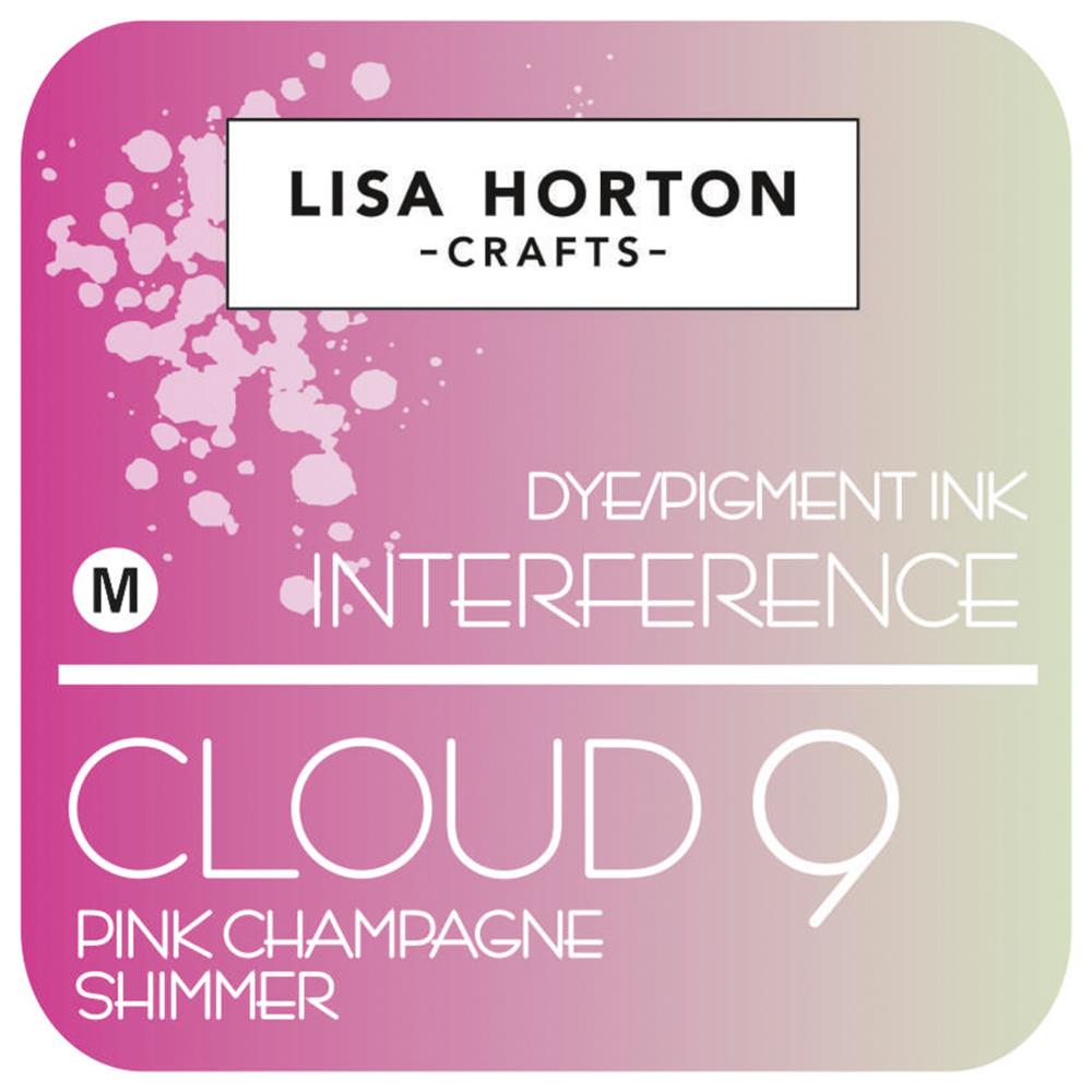 Lisa Horton Crafts Cloud 9 Shimmer Interference Ink Pad - Pink Champagne Shimmer