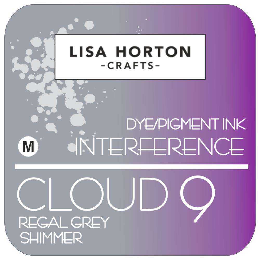 Lisa Horton Crafts Cloud 9 Shimmer Interference Ink Pad - Regal Grey Shimmer