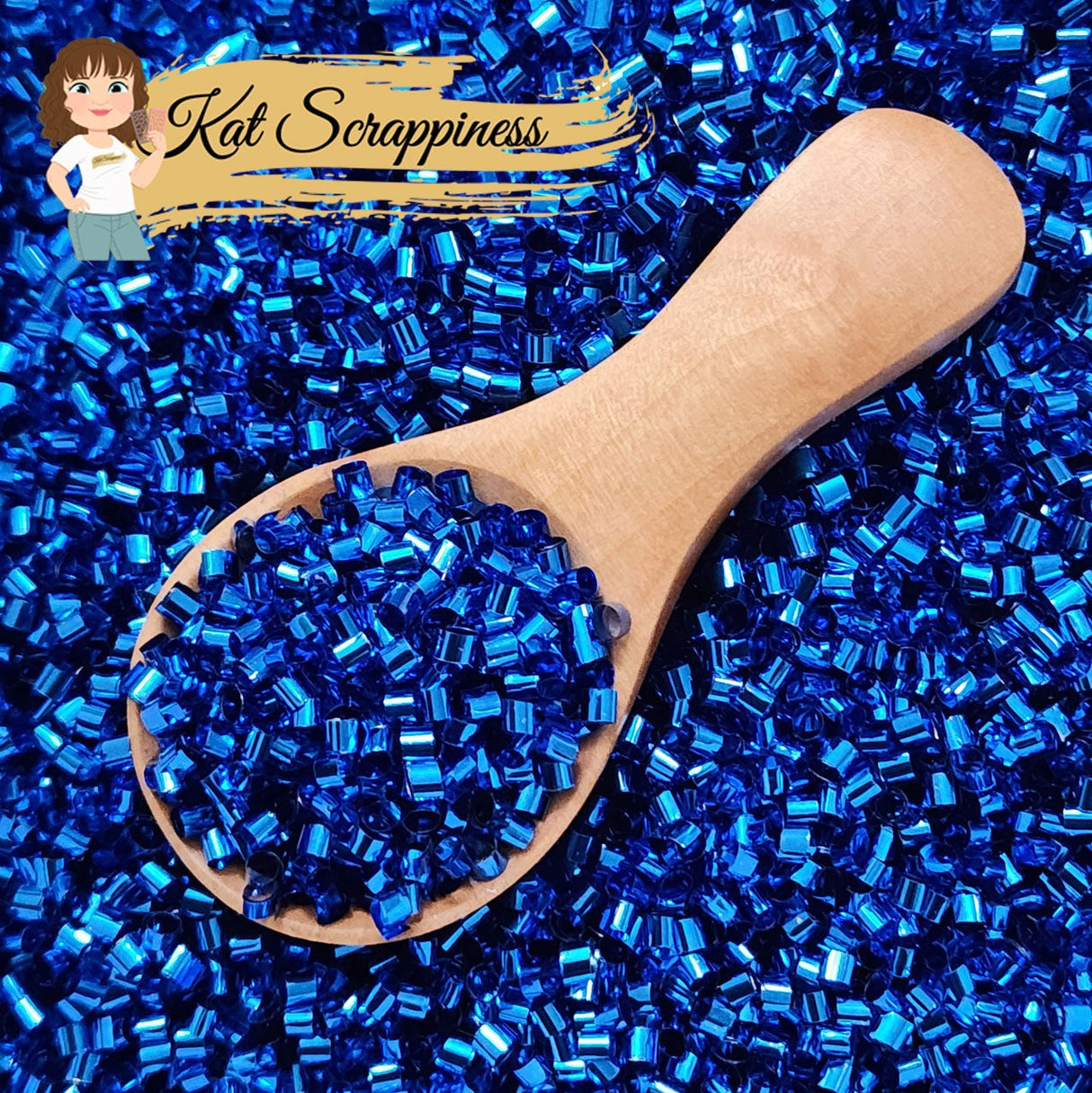 Royal Blue Shaker Tinsel - New Release!