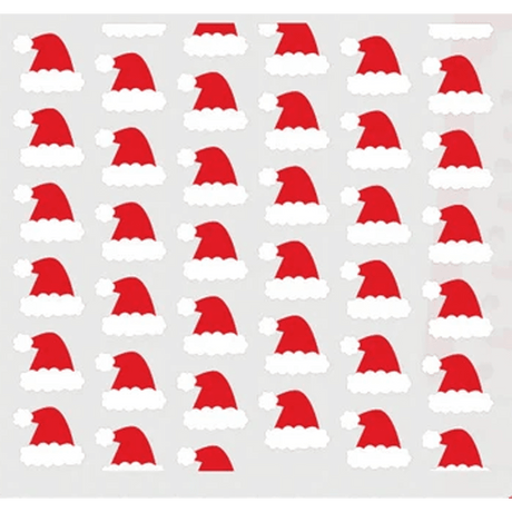 Layered Santa Hats 6x6 Stencil Set 2pk -