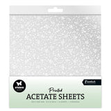 Snowflakes Nr. 08 Acetate Sheets - 6/Pkg