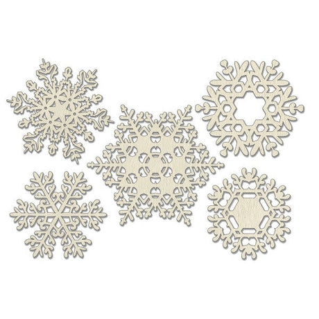 Snowflakes #4 Chipboard Embellishments - Holiday Release!