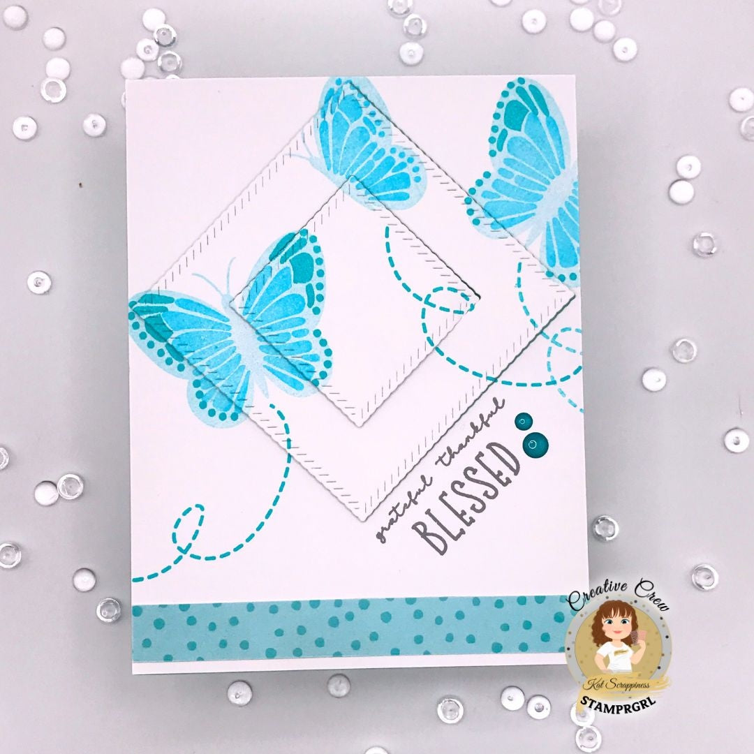 Fluttering By Stamp Set