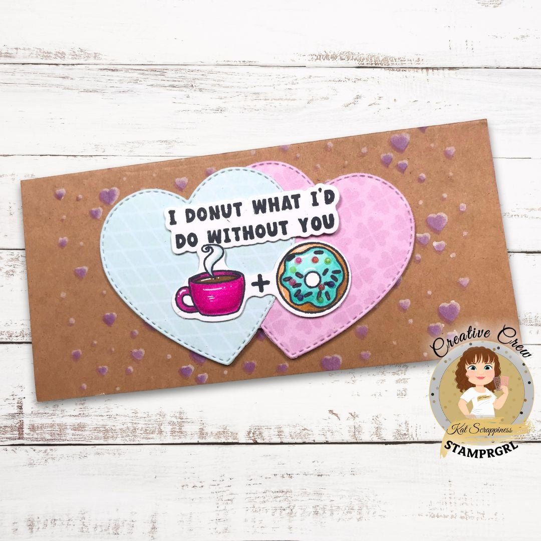 Double Stitched Heart Craft Dies - Kat Scrappiness