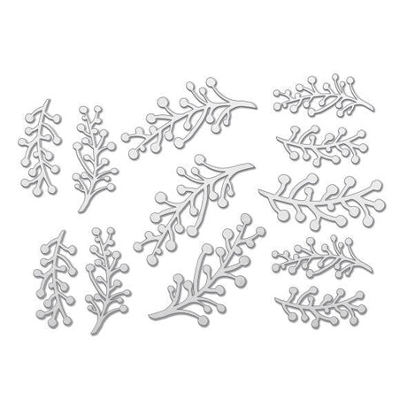 Christmas Twigs Chipboard Embellishments