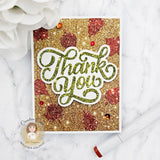 Autumn Elegance Faux Glitter 6x6 Paper Pad