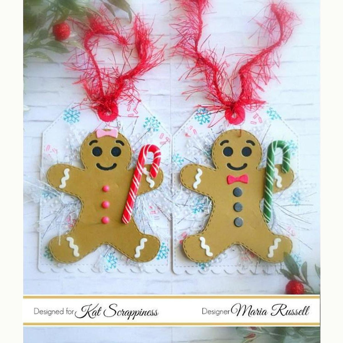 Design a Gingerbread Man Die by Kat Scrappiness - Kat Scrappiness