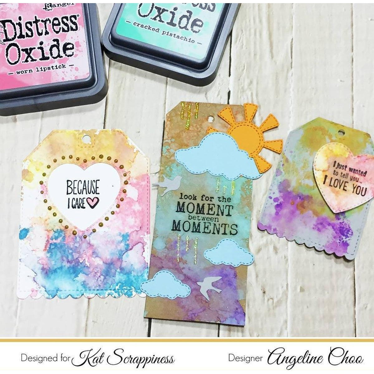 Stitched Scalloped Nesting Tags Dies by Kat Scrappiness - Kat Scrappiness