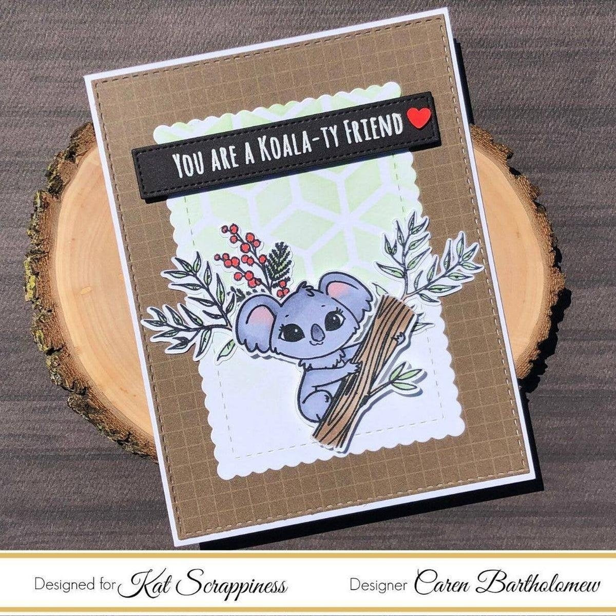 Koala-ty Time Stamp Set by Kat Scrappiness - Kat Scrappiness