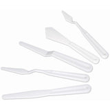 Plastic Palette Knives 5/Pkg