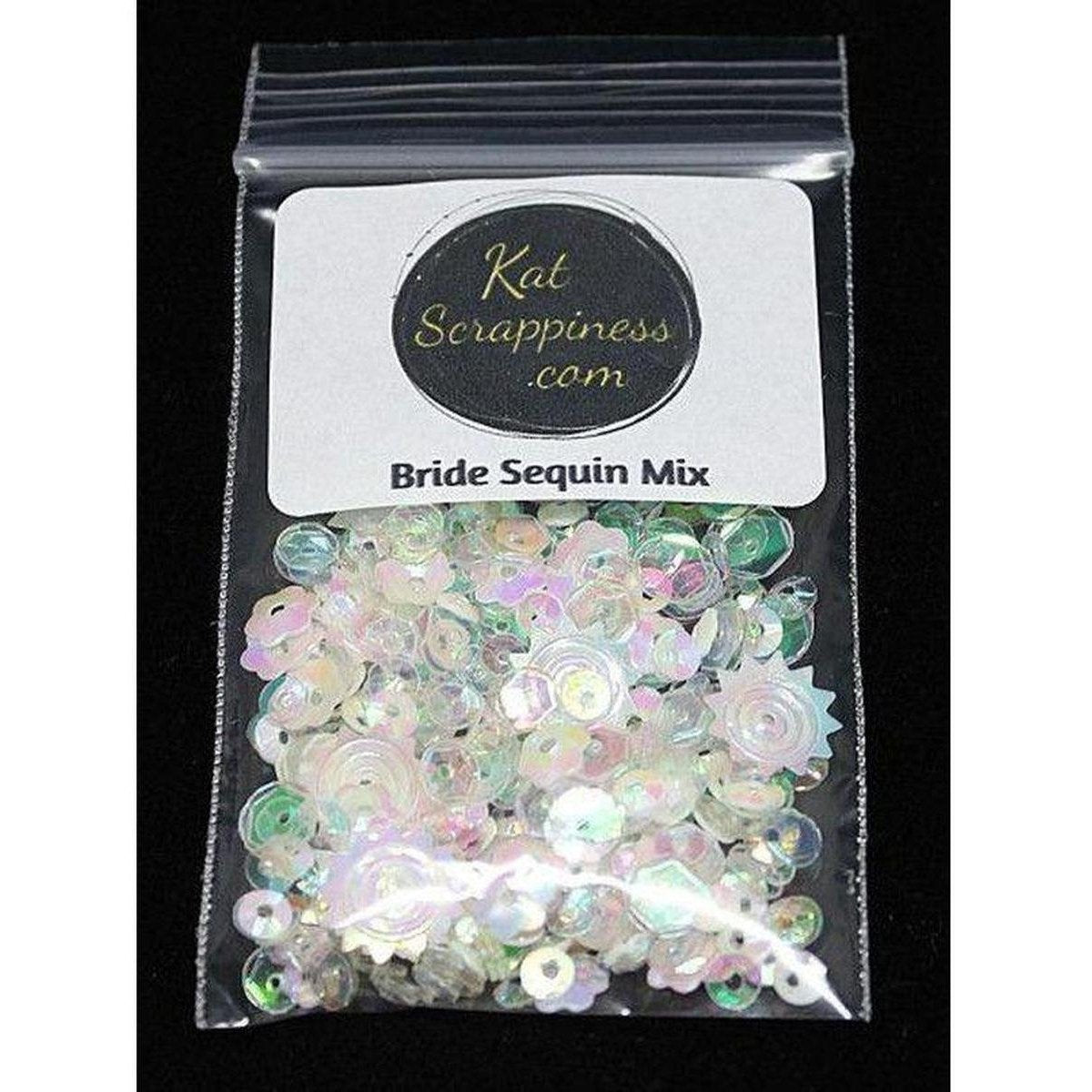 Bride Sequin Mix - Kat Scrappiness