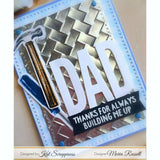 Dad's Tools - 6"X8" Layered Stamp Set by Kat Scrappiness - Kat Scrappiness