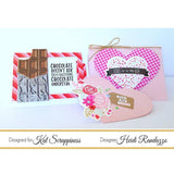 Layered Chocolate Bar 6"X8" Stamp Set by Kat Scrappiness - Kat Scrappiness