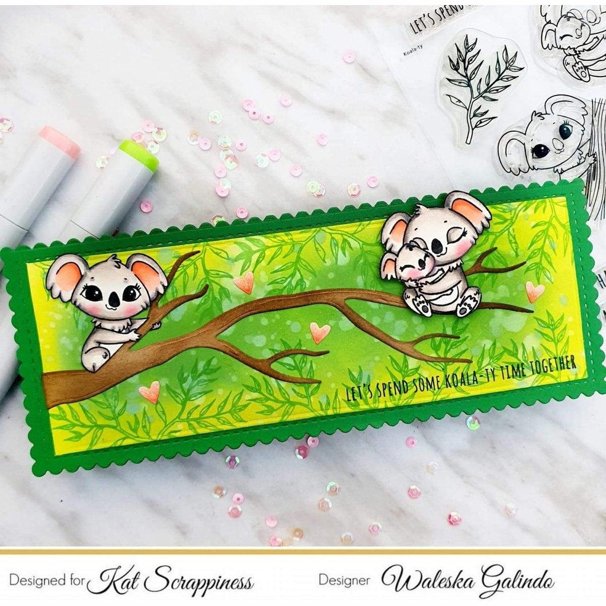 Koala-ty Time Stamp Set by Kat Scrappiness - Kat Scrappiness