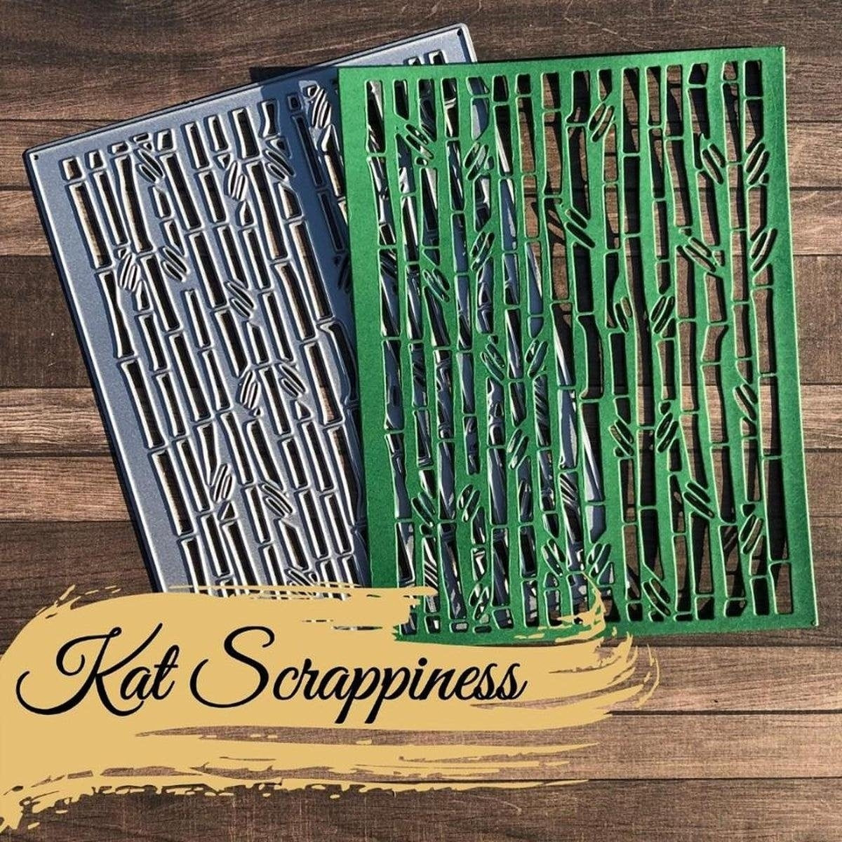 Bamboo Backdrop Die by Kat Scrappiness - Kat Scrappiness