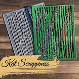 Bamboo Backdrop Die by Kat Scrappiness - Kat Scrappiness