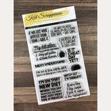 "Cheat Day" Stamp Set by Kat Scrappiness - Kat Scrappiness