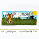 Lola the Giraffe 3x4 Clear Stamps by Kat Scrappiness - Kat Scrappiness