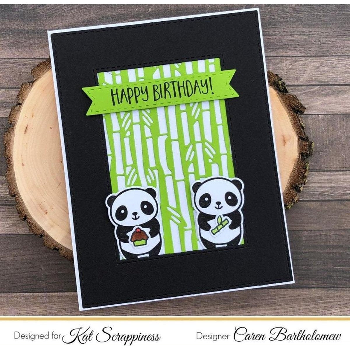 Bamboo Backdrop Die by Kat Scrappiness - Kat Scrappiness