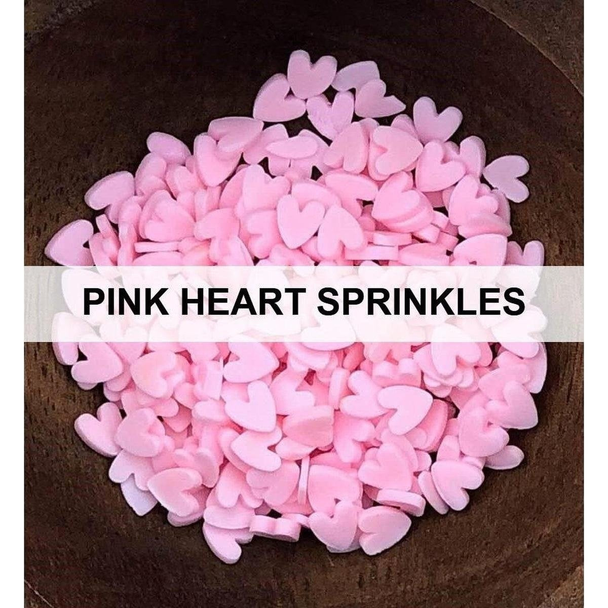 Pink Heart Sprinkles (Small) by Kat Scrappiness - Kat Scrappiness