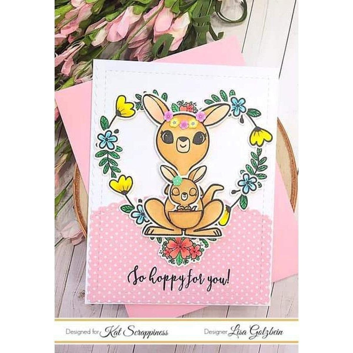 "Hoppy For You" Stamp Set by Kat Scrappiness - Kat Scrappiness