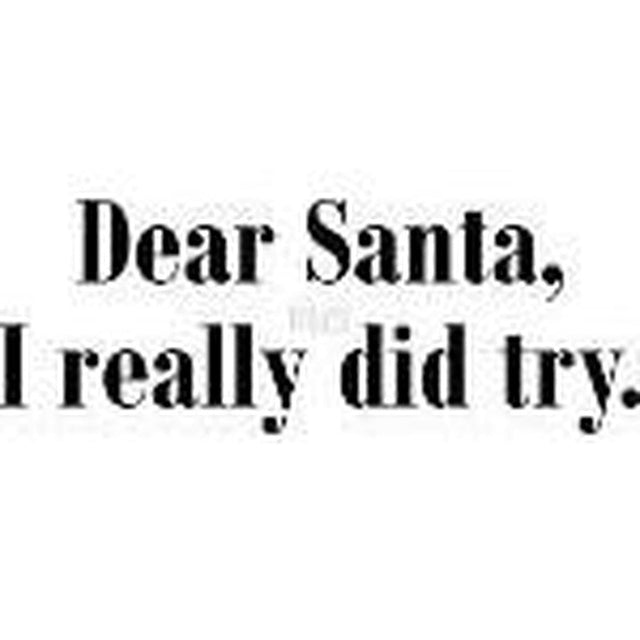 Dear Santa, I Tried Cling Stamp by Riley & Co. - Kat Scrappiness