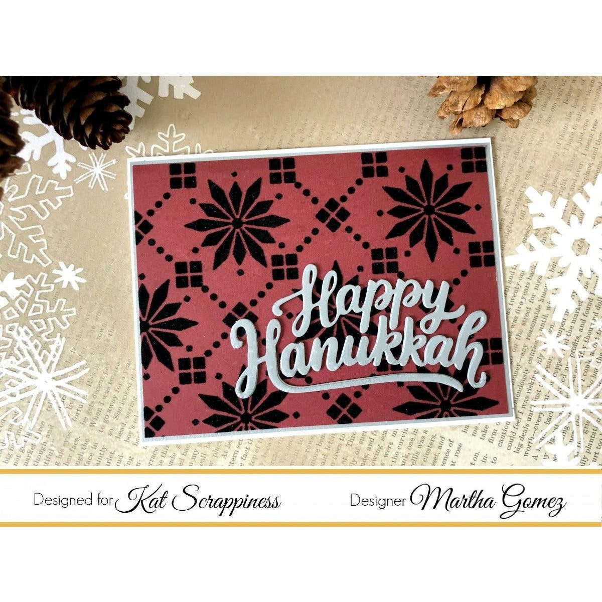 Happy Hanukkah w/Shadow Die by Kat Scrappiness - Kat Scrappiness