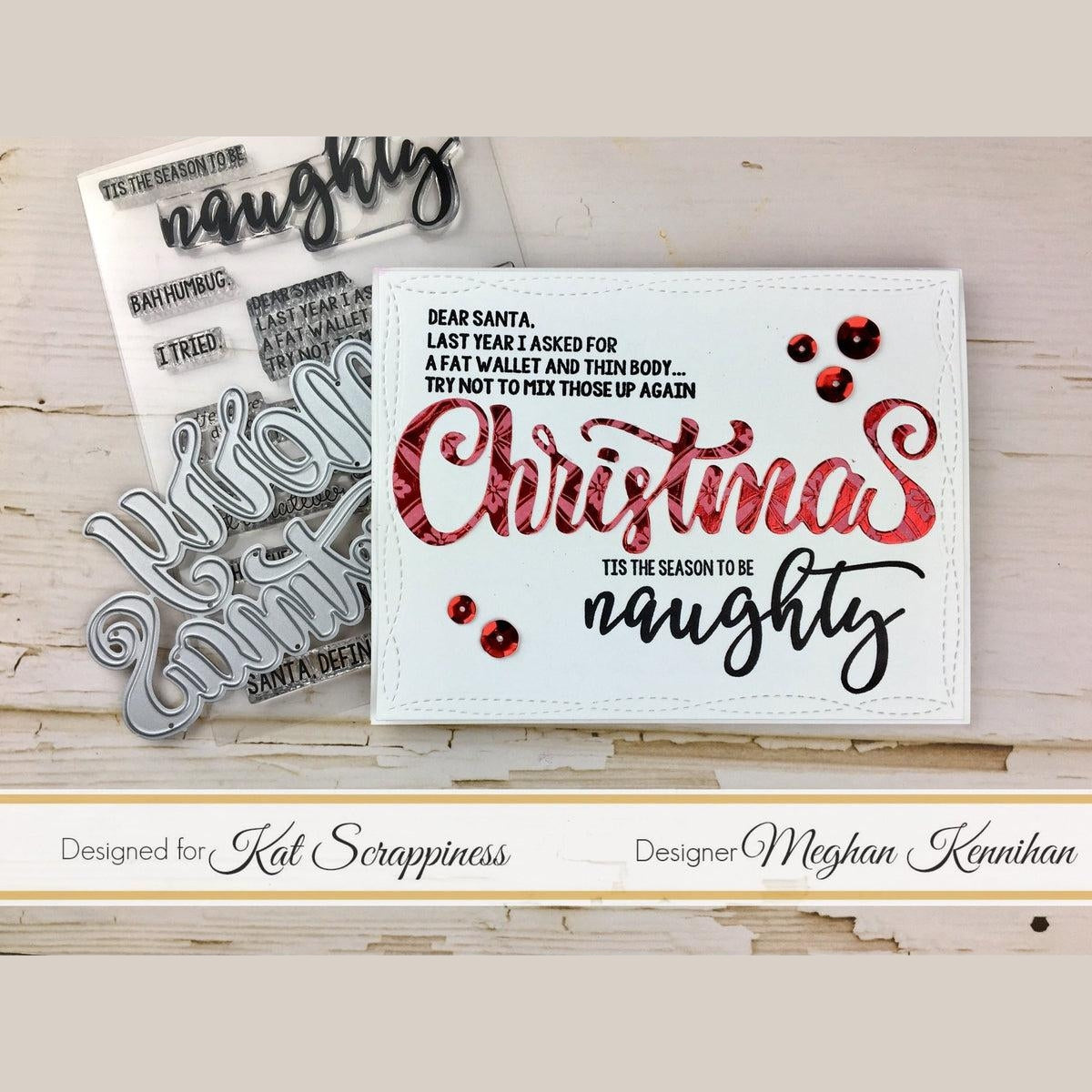 Merry Christmas w/Shadow Die by Kat Scrappiness - Kat Scrappiness