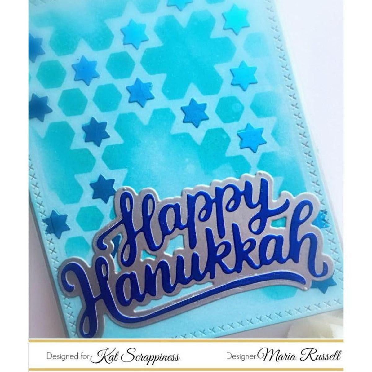 Happy Hanukkah w/Shadow Die by Kat Scrappiness - Kat Scrappiness