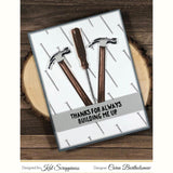 Dad's Tools - 6"X8" Layered Stamp Set by Kat Scrappiness - Kat Scrappiness