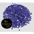 4mm Metallic Purple Solid Star Confetti - Kat Scrappiness