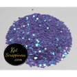 3mm Purple Solid Star Sequins - Kat Scrappiness