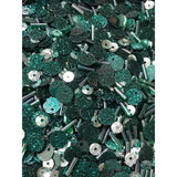 Sparkling Wintergreen Sequin Mix by Kat Scrappiness - Kat Scrappiness