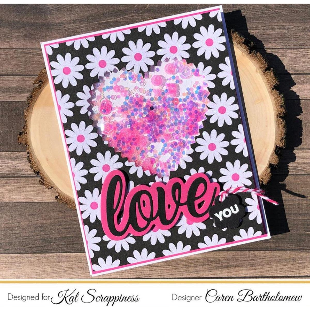 Zig Zag Heart Dies by Kat Scrappiness - Kat Scrappiness