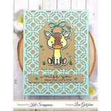 Lola the Giraffe 3x4 Clear Stamps by Kat Scrappiness - Kat Scrappiness