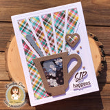 Cuppa Love Shaker Card Craft Dies