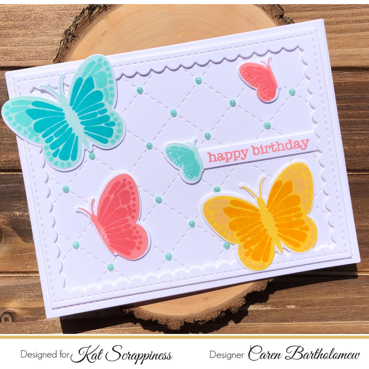 Fluttering By Stamp Set