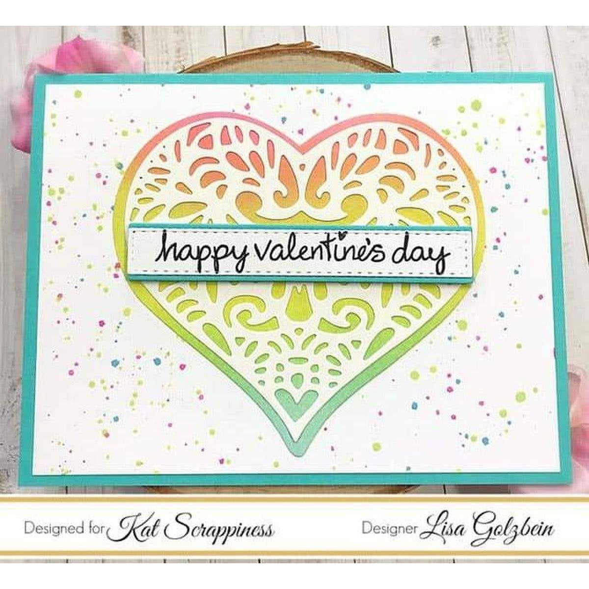 Lacy Layered Heart Dies by Kat Scrappiness - Kat Scrappiness