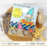 Summer Gnome Add-On Stamp Set by Kat Scrappiness - Kat Scrappiness