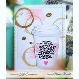 "Let's Get Caffeinated" Stamp Set by Kat Scrappiness - Kat Scrappiness